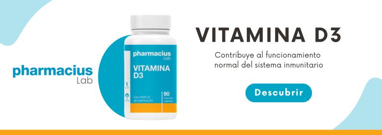 Vitamina D3 - 90 cápsulas vegetales - Pharmacius Labs